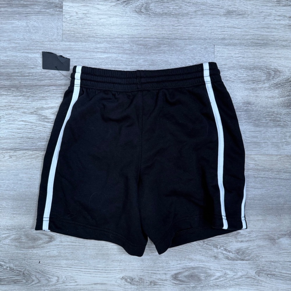 Converse Kids Black Athletic Dept 1908 Track Shorts‎ Size S 8-10 Years NEW - Picture 2 of 5